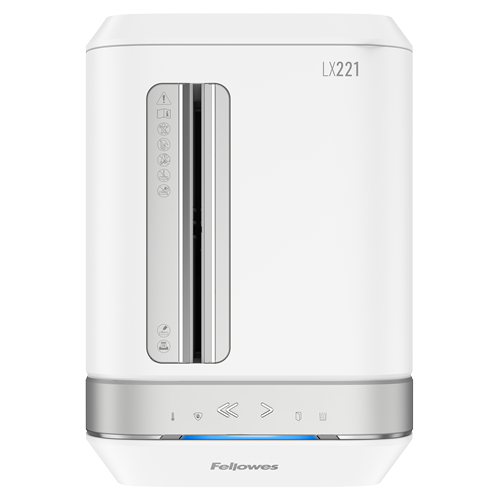 Fellowes Powershred LX221 Micro Cut Shredder 30 Litre 15 Sheet White  5050501 | Global Office Supplies