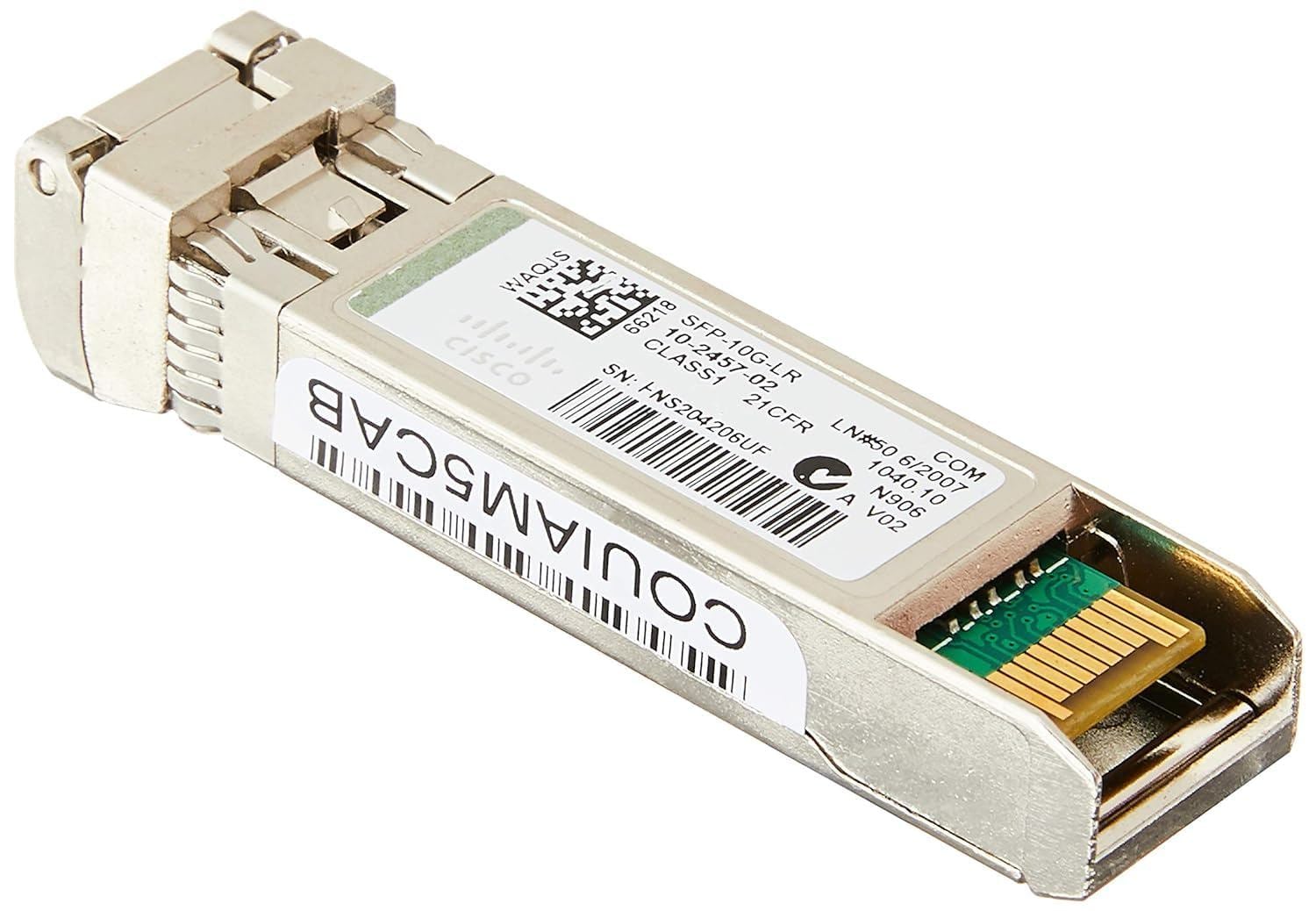 Cisco SFP-10G-LR= Front View