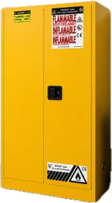 45 Gal flammable storage cabinet right view
