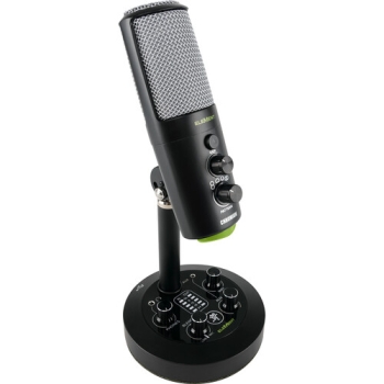 Mackie Chromium Element Series Chromium Premium USB Condenser Microphone & Built-In 2-Channel Mixer