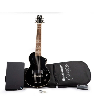 Carry-On BA184060-Z Travel Guitar Pack in Jet Black With Amplug