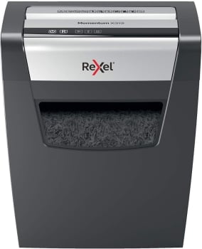 Rexel Momentum X312 220mm A4 Cross Cut Shredder