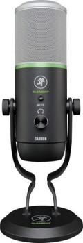 Mackie Carbon Premium USB Condenser Microphone Includes Stand & 16 Exclusive Plugins