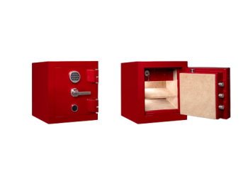 Treasury Safes D-50-Red Digital lock High security Luxury Fire Resistant Safe