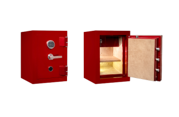 Treasury Safes D-60-RED High security Digital Lock Luxury Fire Resistant Safe