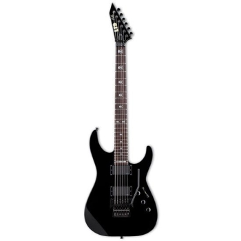 ESP LKH602 LTD KH-602 Kirk Hammett Signature Guitar Black Finish Include Hard Case 