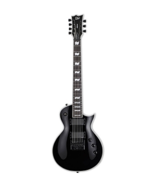 ESP LTD Deluxe Eclipse EC-1007 7-String Guitar with Evertune, Black Finish Guitar