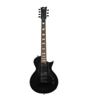 ESP LTD Eclipse EC-257 7-String Guitar, Black Satin Finish Guitar 