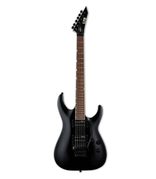 ESP LMH200BLK LTD MH200 With Floyd Rose Black Finish Guitar 