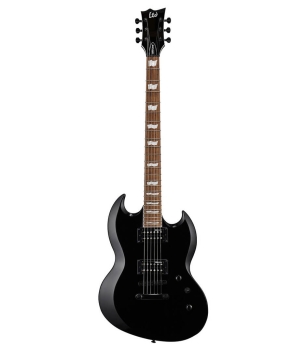 ESP LVIPER201BBLK LTD Viper201 Series Baritone  Black Finish Guitar