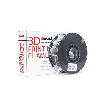 Inland 1.75mm Black PLA 3D Printer Filament