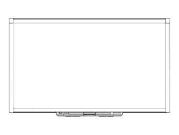 SMART Board SB885E 87" Interactive Whiteboard For Epson Projector 