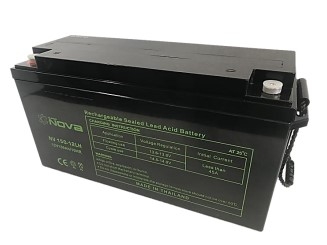 Nova NV150-12LH Volts AGM-VRLA Sealed Lead Acid Battery 