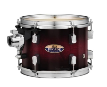 Pearl Decade 22"" x 18"" Bass Drum with BB300 Gloss Deep Red Burst Finish