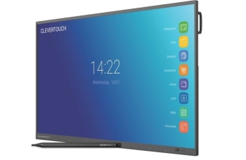 Clevertouch IMPACT Plus 75" 4K Ultra HD 3840 x 2160 Bulit-in Android Oreo 8 Interactive Display