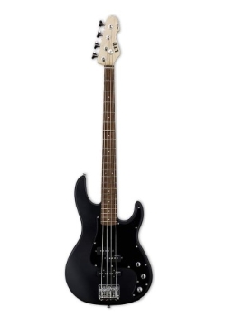 ESP LTD - AP-204 4-String Bass Black Satin Finish Guitar 