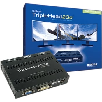 Matrox TripleHead2Go Digital Edition External Graphics Expansion Module
