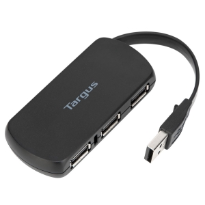 Targus ACH114EU 4-Port USB Hub Black
