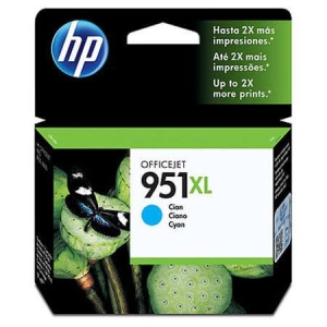 HP 951XL High Yield Cyan Original Ink Cartridge CN046AN