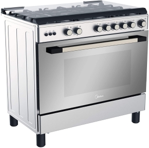 Midea 90cm Gas Cooker With Gas Oven, Grill and Convection Fan