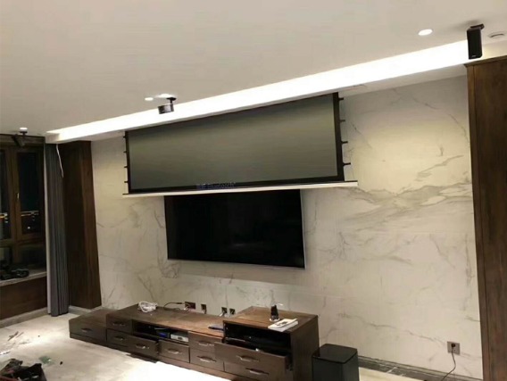 Flush Ceiling Projector Screen | Shelly Lighting